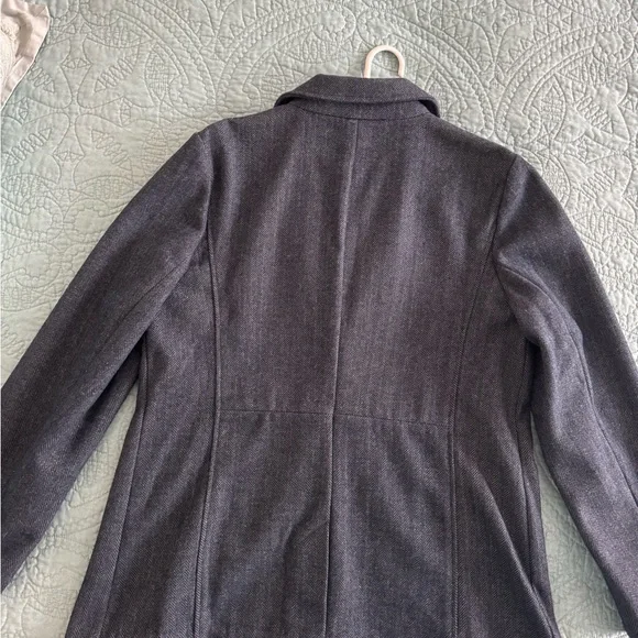 St. John's Bay Charcoal Gray Women's Wool Blend Blazer Jacket ~ XL - Picture 2 of 5
